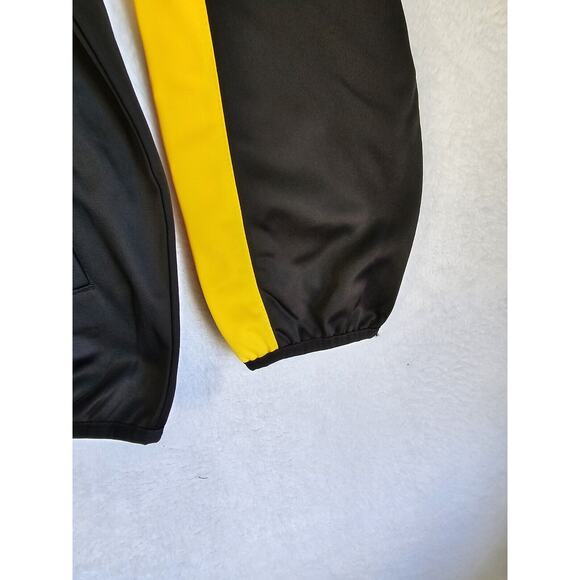 NFL Team Apparel‎ Pittsburgh Steelers Warm Up Jacket Mens Sz L Black Full Zip - Picture 6 of 16